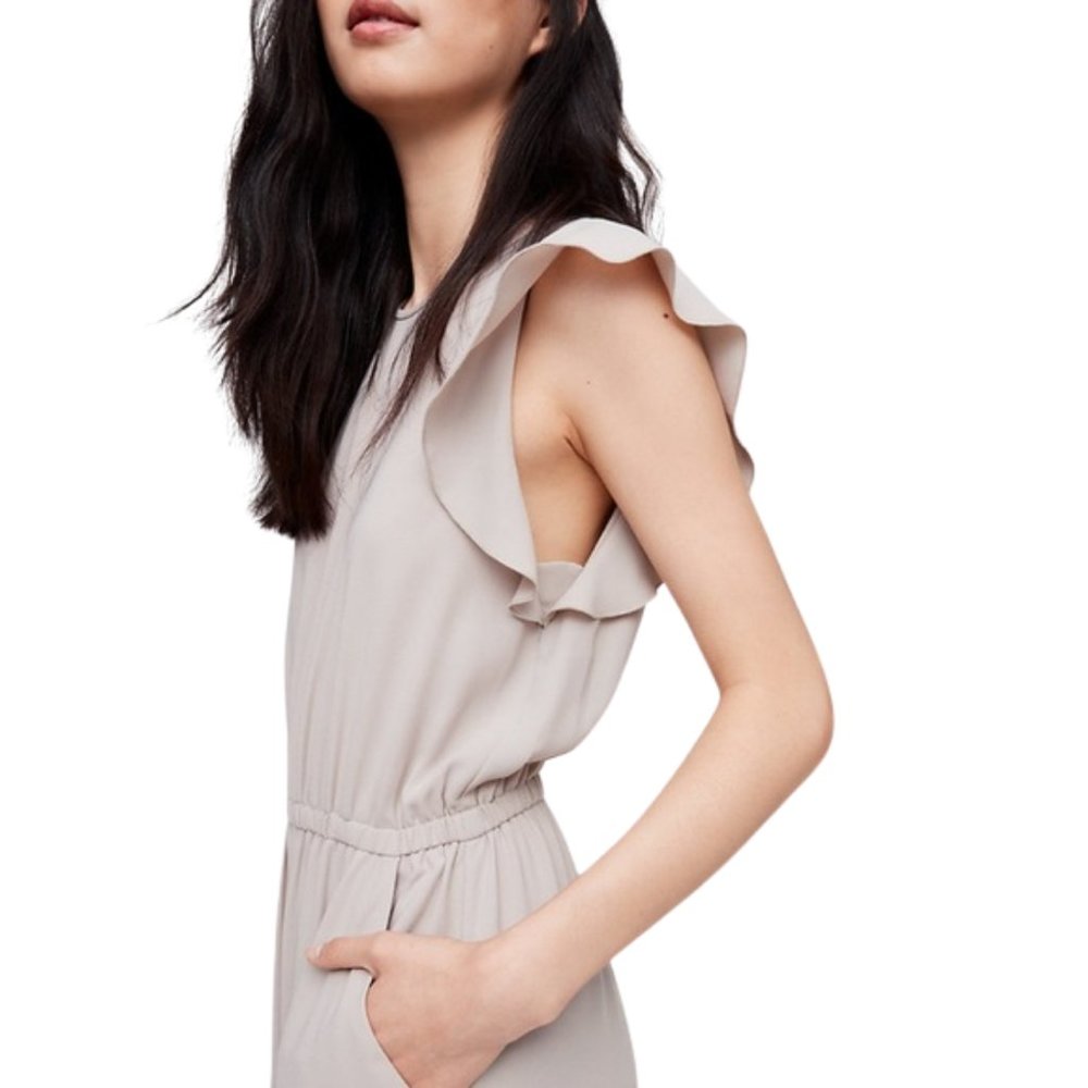 NWOT Aritzia Wilfred Crepe Fleurette Jumpsuit - Picture 2 of 7